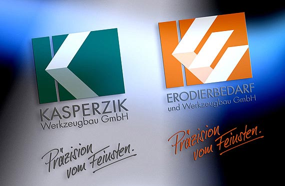Logo, Werkzeugbau, Erodiertechnik, Handel B2B.