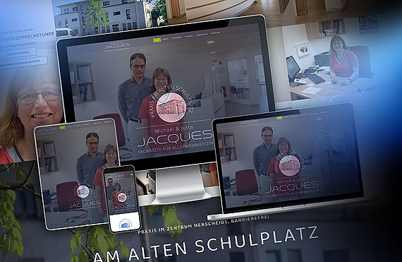 Responsive, mobilfriendly Internet-Präsentation, Fachärzte für Allgemeinmedizin, B2C // <a href="https://www.praxis-am-alten-schulplatz.de" target="_blank">www.praxis-am-alten-schulplatz.de</a>